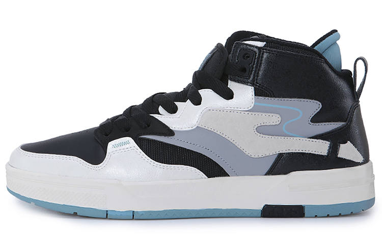 Erke Slip Resistant Abrasion Resistant Slip Resistant Abrasion Resistant High top Skateboard Shoes Men's