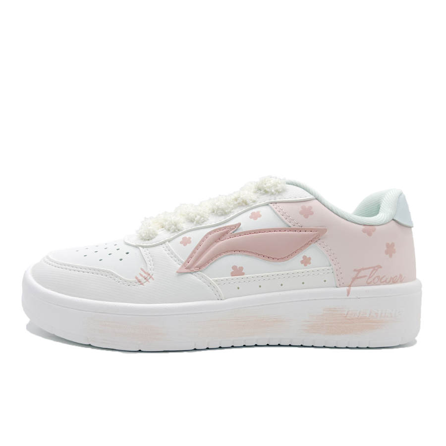 Li-Ning Li Ning Floating Boat Skateboard Shoes Women's Low Top Pink