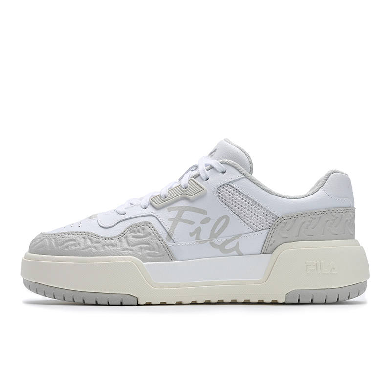 FILA CAMPUS Low top Skateboard Shoes Women's White Gray