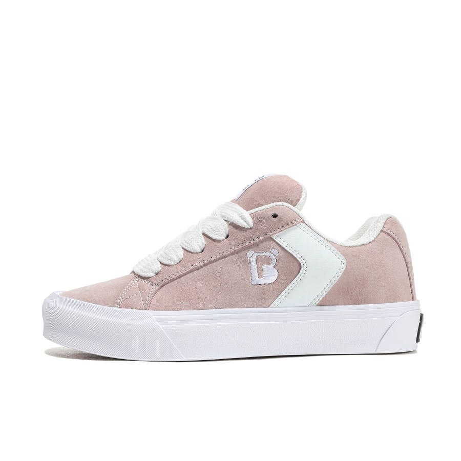 Princess Bee Slip Resistant Abrasion Resistant Low top Skateboard Shoes Women's Peach Pink