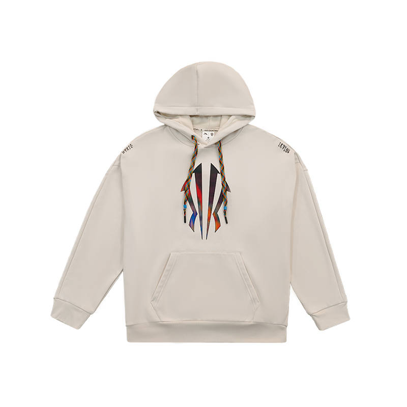 ANTA Sweatshirts Unisex Mud Gray Hooded Moderate