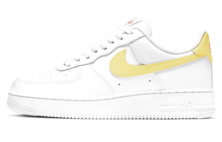 Nike Nike Air Force 1 Low '07 White Citron Women's