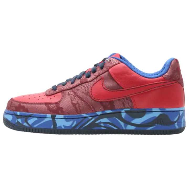 Nike Nike Air Force 1 Skateboard Shoes Men's Red Blue