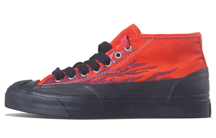 Converse Jack Purcell Asap Nast x Jack Purcell Converse Mid 'Red Flames'