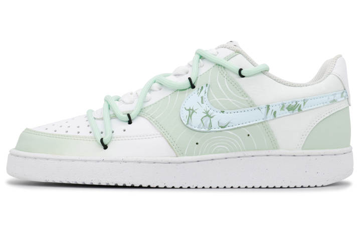 Nike Nike Court Vision 1 Slip Resistant Slip Resistant Low top Skateboard Shoes Men's White Green