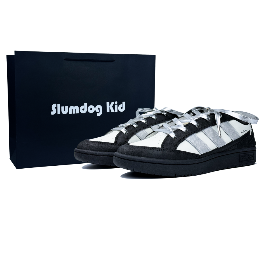 Adidas Adidas WCARD ADV Slip Resistant Slip Resistant Low top Skateboard Shoes Unisex Black Silver