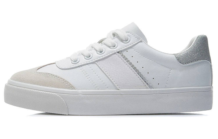 Li-Ning Li Ning Vulc Lite Low top Skateboard Shoes Men's White