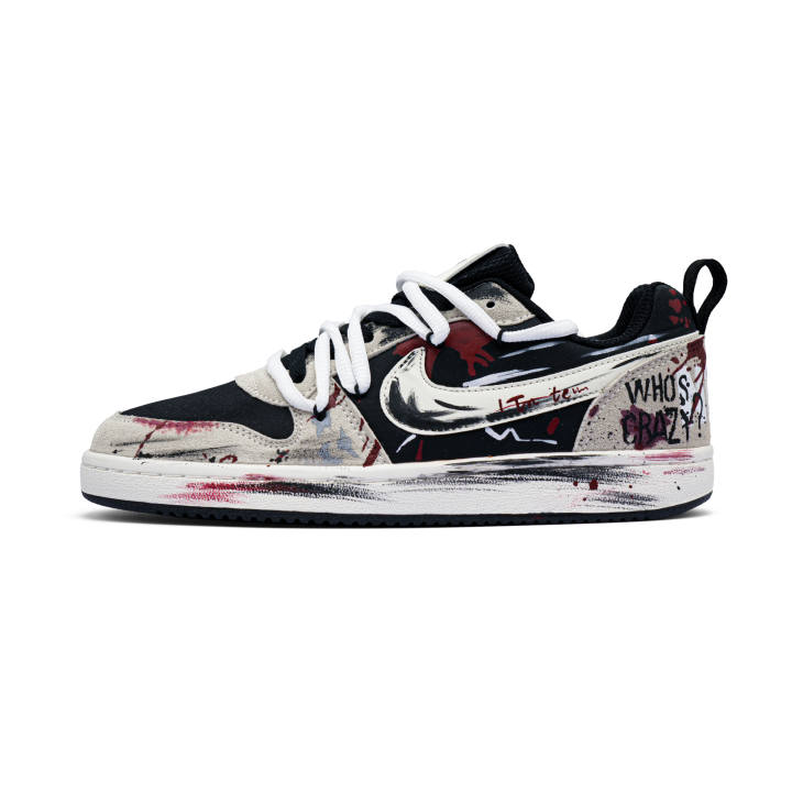 Nike Nike Court Borough Mystic Case Tracker Abrasion Resistant Low top Skateboard Shoes Men's