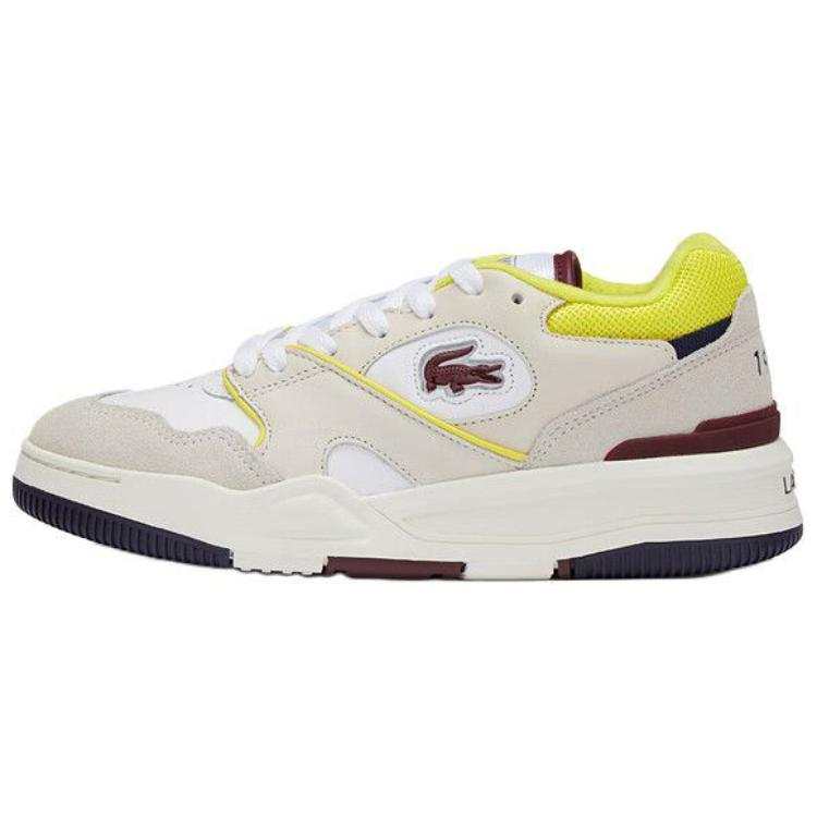 LACOSTE Low top Skateboard Shoes Women's Yellow