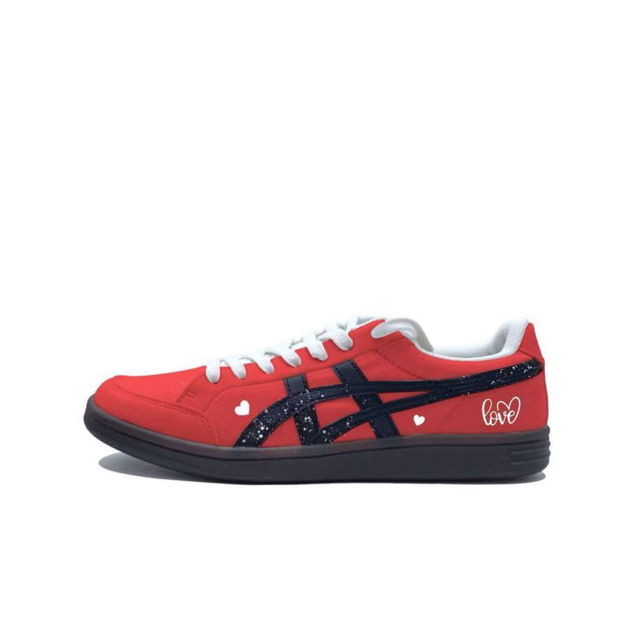 Onitsuka Tiger Advanti Rose Entwined FL Player Textile, Synthetic Leather Wear resistant And Lightweight Low top