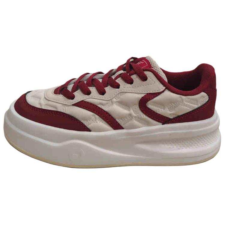 361° Low top Skateboard Shoes Women's White Red