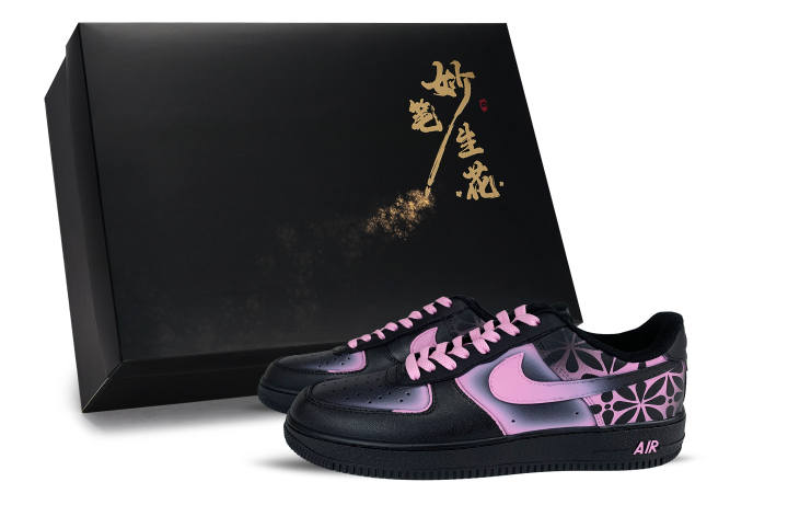 Nike Nike Air Force 1 Skateboard Shoes Unisex Low Top Pink