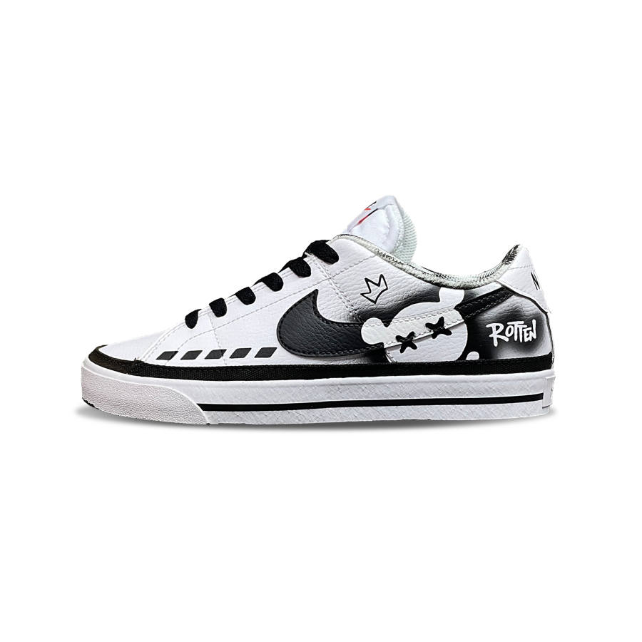 Nike Nike Court Legacy Skateboard Shoes Unisex Low Top Black/White