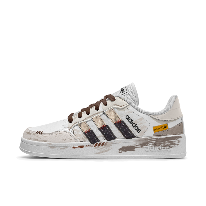 Adidas Adidas Neo Beaknet Racing Competition Slip Resistant Cushioning Abrasion Resistant Lightweight