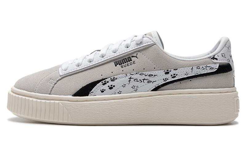 PUMA PUMA Suede Platform Draw 'Grey White' Women's