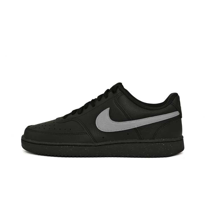 Nike Nike Court Vision Low Slip Resistant, Abrasion Resistant, Lightweight Low top Skateboard Shoes Unisex Black Gray