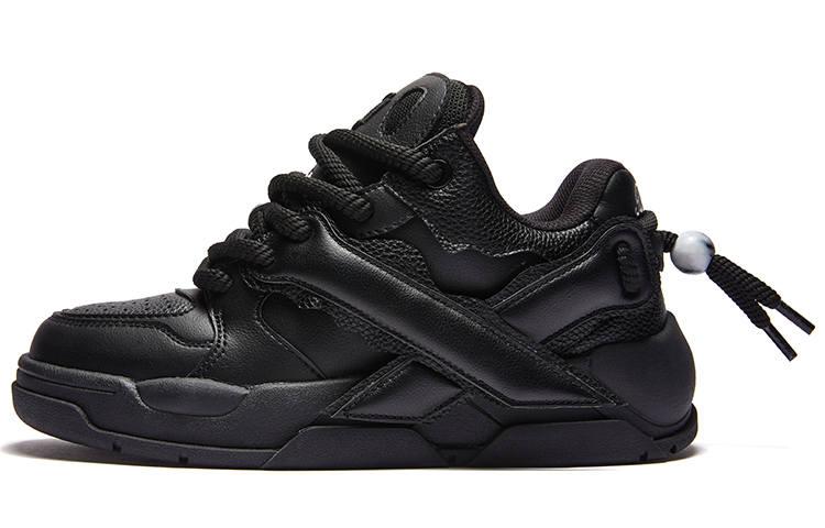 Xavier3 X3 Bone Shoes Low top Skateboard Shoes Unisex Black Warrior