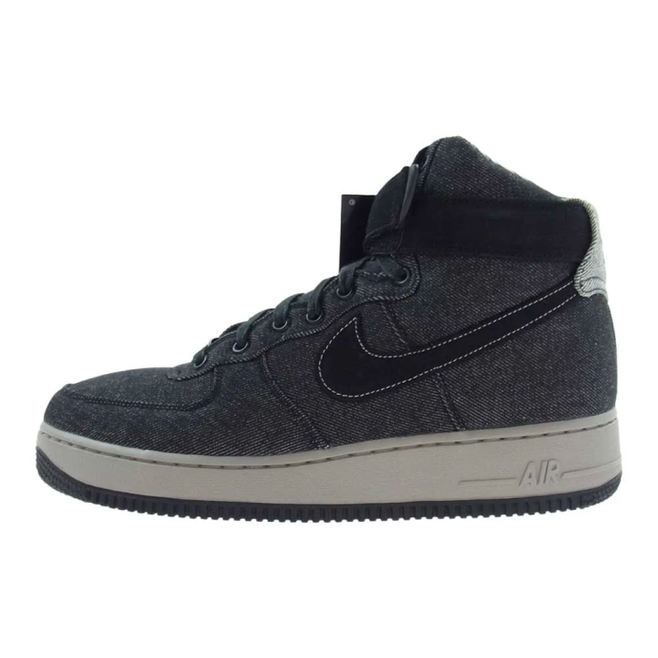 Nike Nike Air Force 1 Hi Se Denim Black/Dark Grey Cobblestone Women's