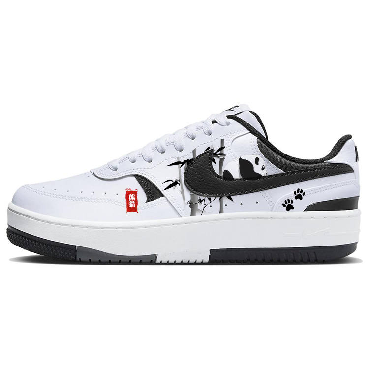 Nike Nike Gamma Force Slip Resistant Abrasion Resistant Low top Skateboard Shoes Women's Black White