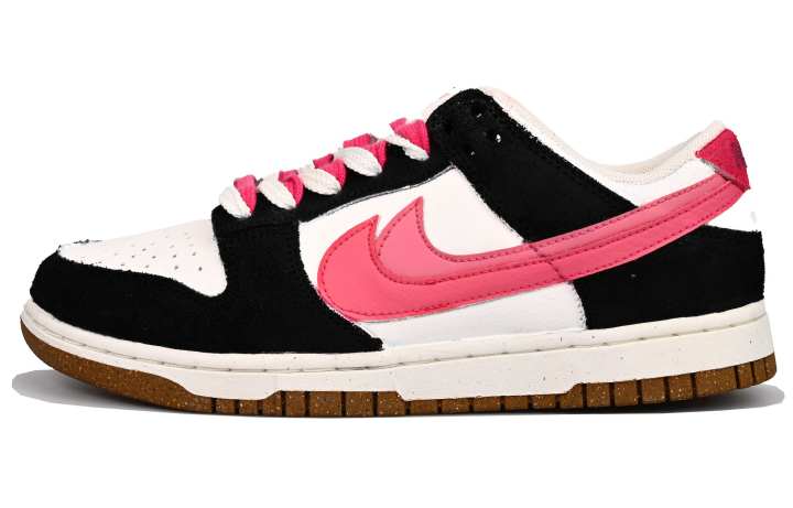 Nike Nike Dunk Vibrant Black Rose Vlad Slip Resistant Low top Skateboard Shoes Women's Black Pink