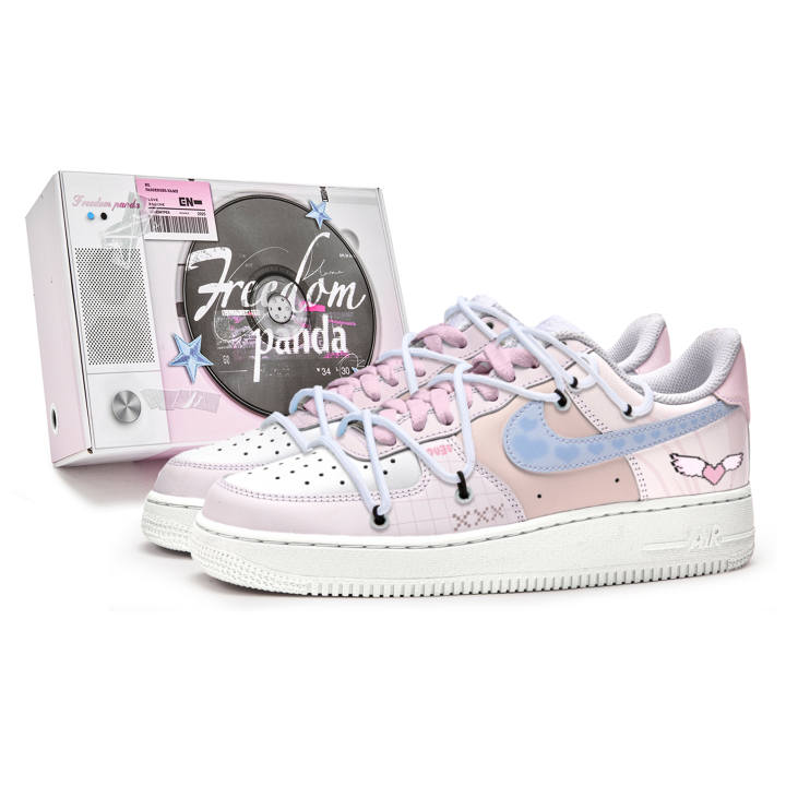 Nike Nike Air Force 1 Free Panda, Box, Love Gaming Slip Resistant Abrasion Resistant Slip Resistant Abrasion Resistant