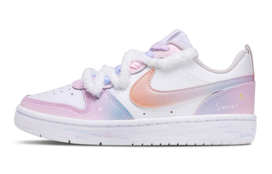 Nike Nike Court Borough 2 Low top Skateboard Shoes Women's Pink Purple