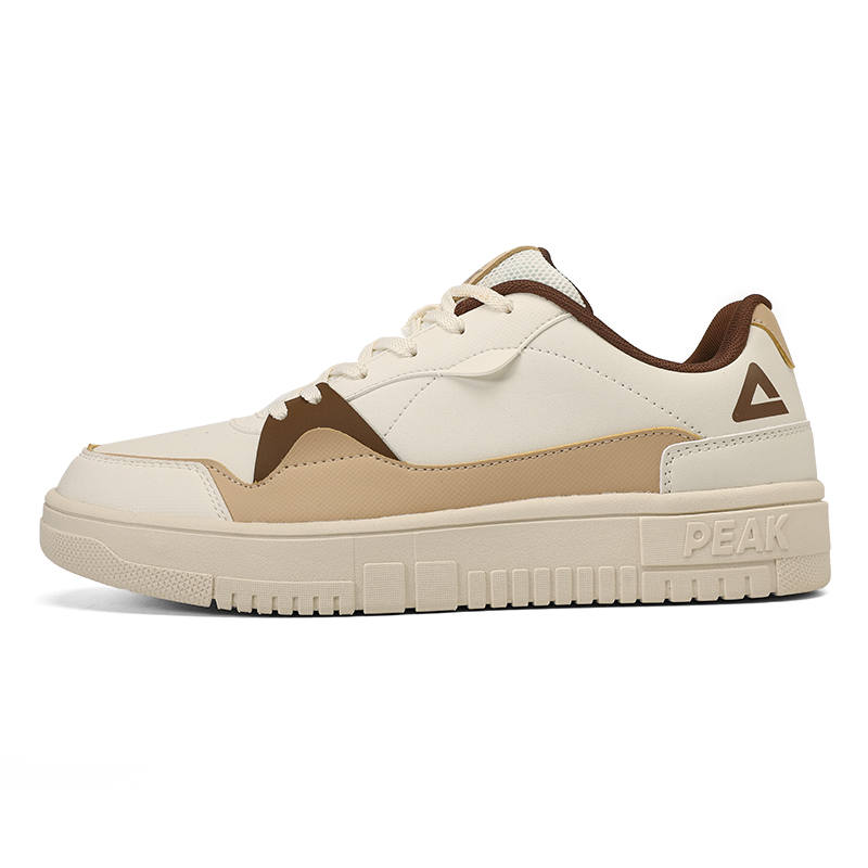 PEAK Lingyun Textile, Synthetic Leather Slip Resistant Cushioning Abrasion Resistant Low top Skateboard Shoes Women's