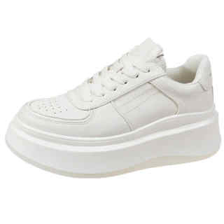NX DOUGHNUT Wear resistant And Lightweight Low top Skateboard Shoes Women's White