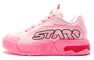 STARTER Slip Resistant Cushioning Slip Resistant Cushioning Low top Skateboard Shoes Men's Pink
