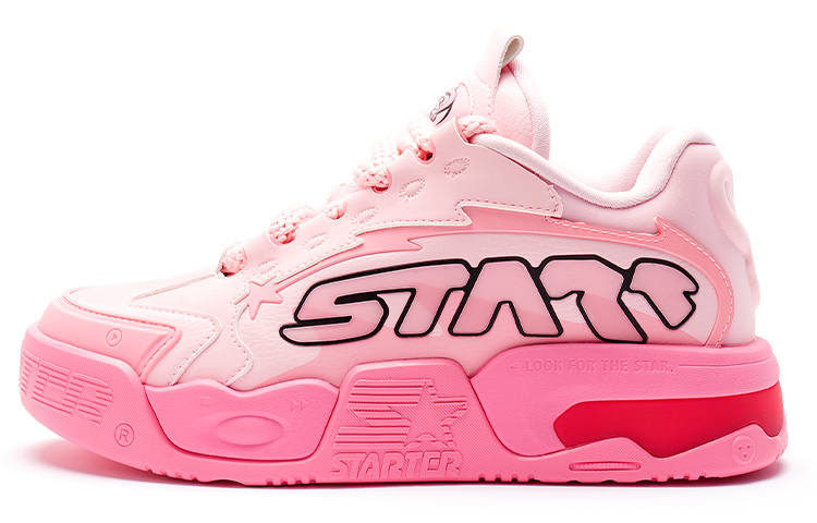 STARTER Slip Resistant Cushioning Slip Resistant Cushioning Low top Skateboard Shoes Men's Pink
