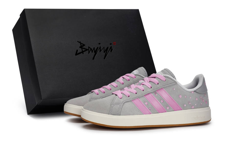 Adidas Adidas Grand Court Base 00s Starlight Dots Slip Resistant Abrasion Resistant Slip Resistant Abrasion Resistant Low top