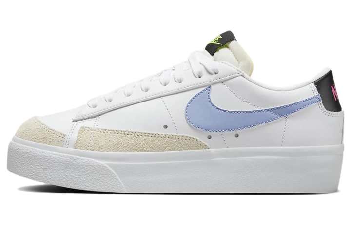 Nike Nike Blazer Platform Leather Platform Slip Resistant, Abrasion Resistant, Height Increasing Low top Skateboard Shoes