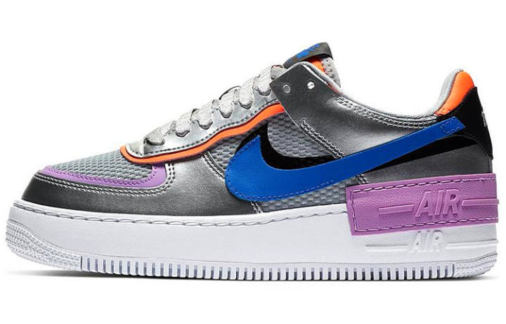 Nike Nike Air Force 1 Low Shadow Metallic Silver Women's