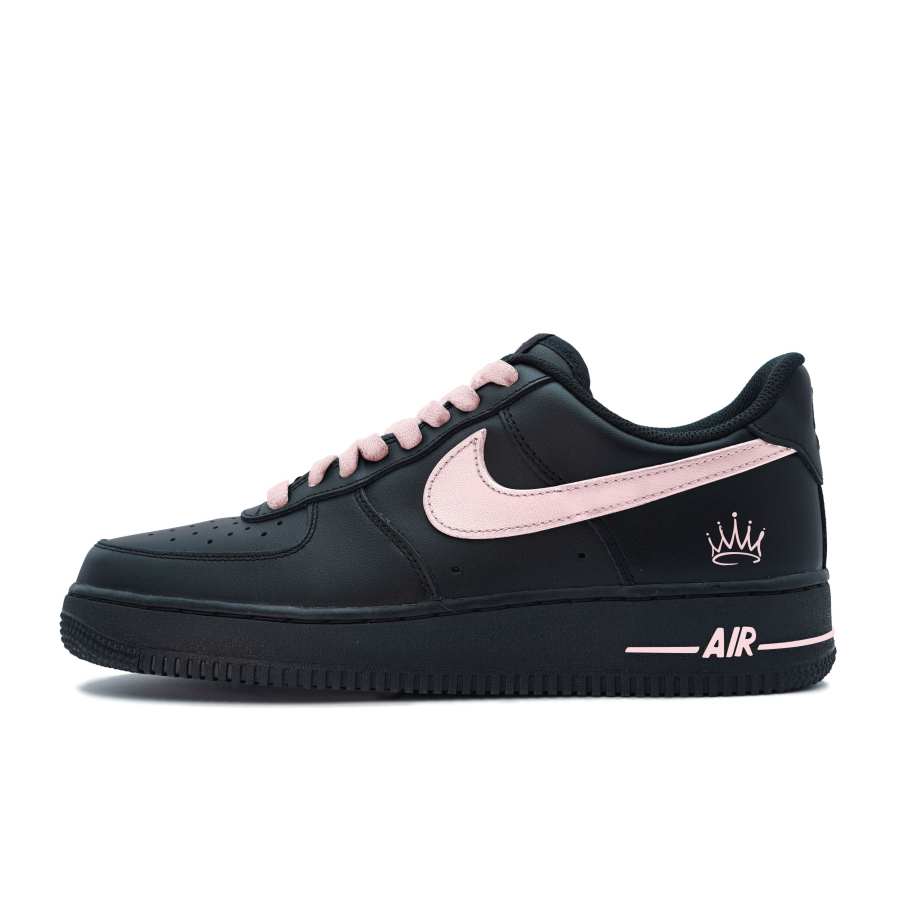 Nike Nike Air Force 1 Abrasion Resistant Low top Skateboard Shoes Unisex Pink