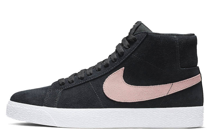 Nike Nike Sb Blazer Mid Black Washed Coral