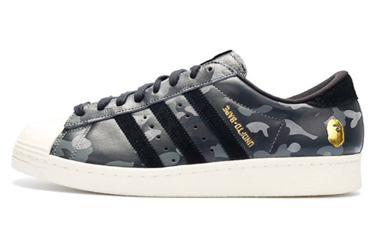 Adidas Originals Superstar A Bathing Ape x Undeafeated x Superstar Adidas Originals 80s 'Black Camo'