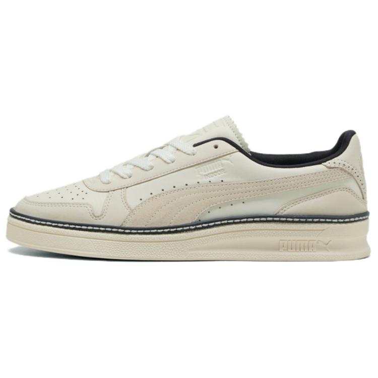 PUMA Indoor Abrasion Resistant Abrasion Resistant Low top Skateboard Shoes Unisex Beige
