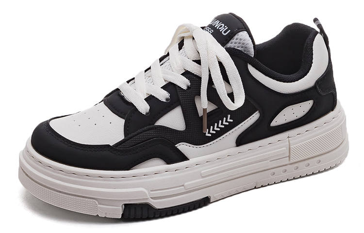HUANQIU Low top Skateboard Shoes Women's Black