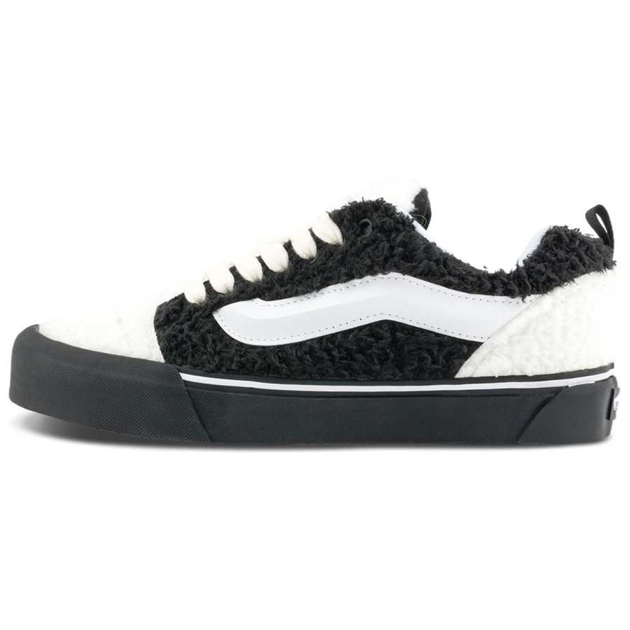 Vans Knu Skool Abrasion Resistant Low top Skateboard Shoes Unisex Black White