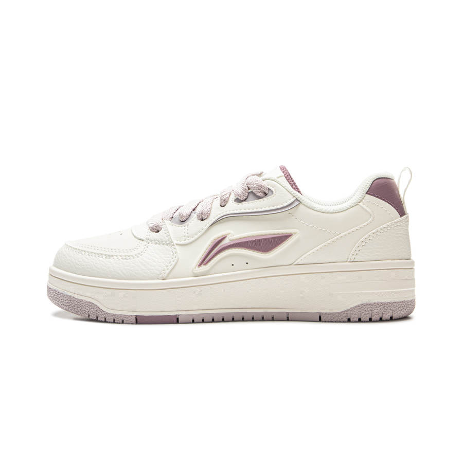 Li-Ning Li Ning Tianji Soft Slip Resistant Cushioning Abrasion Resistant Height Increasing Low top Skateboard Shoes Women's