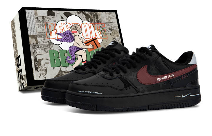 Nike Nike Gamma Force Slip Resistant Slip Resistant Low top Skateboard Shoes Women's Black Coffee