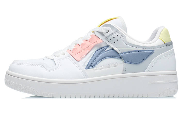 Li-Ning Li Ning Synthetic Leather Comfortable Slip Resistant Cushioning Abrasion Resistant Lightweight Low top Skateboard Shoes
