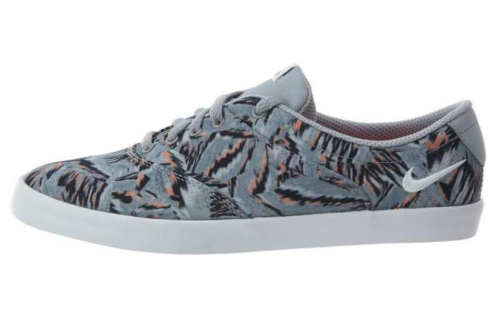 Nike Nike Mini Sneaker Lace Print 'Cool Grey Sail Bright Mango' Women's