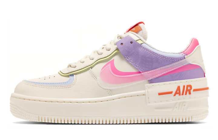 Nike Nike AF1 Shadow Comfortable Low top Skateboard Shoes Women's Macaron