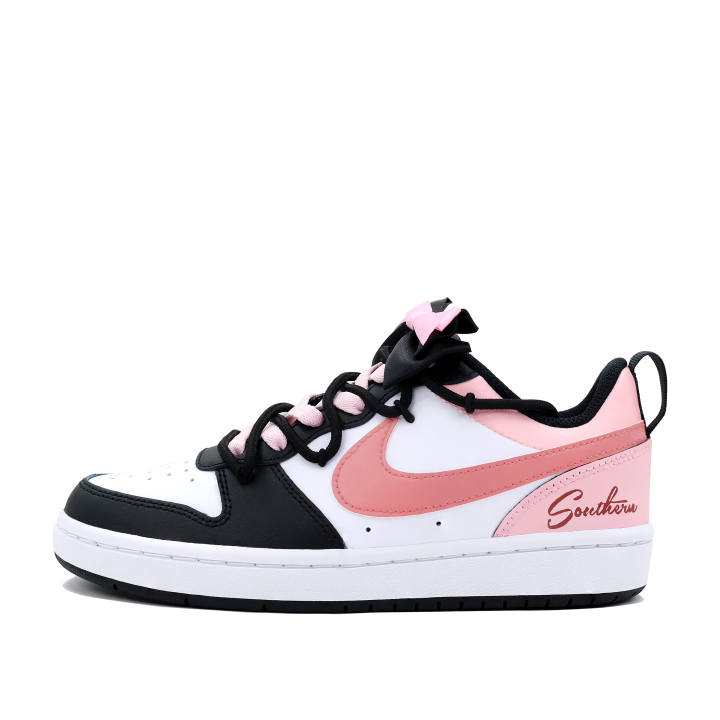 Nike Nike Court Borough Skateboard Shoes Women's Low Top Pink