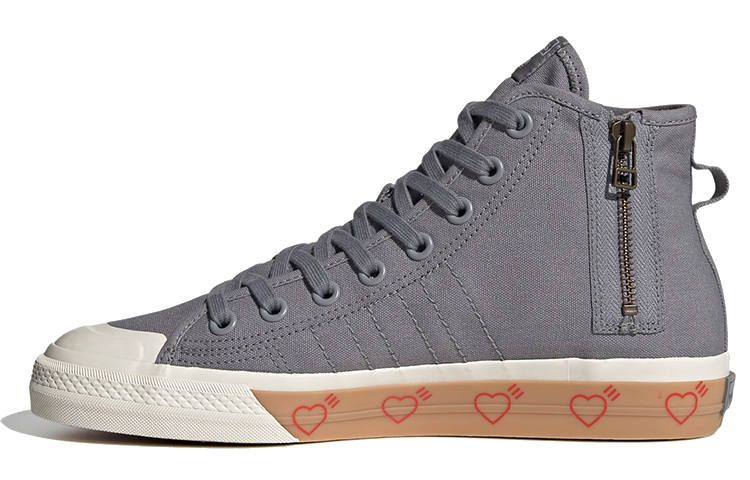 Adidas Originals Nizza Human Made x Nizza Adidas Originals High 'Grey'