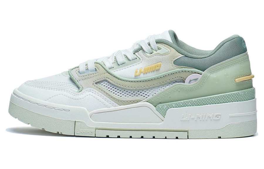 Li-Ning Li Ning 001 BTC Prm Textile, Synthetic Leather Slip Resistant Abrasion Resistant Low top Skateboard Shoes Women's