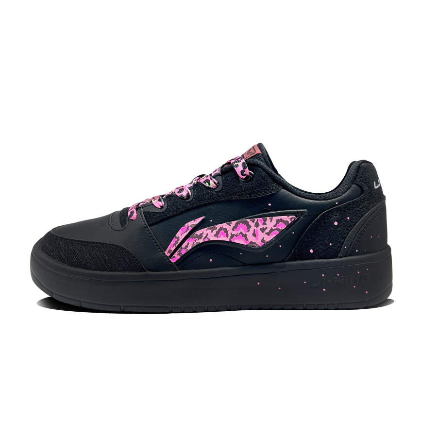 Li-Ning Li Ning Sycee V3 Lightweight And Breathable Low top Skateboard Shoes Men's Pink Black