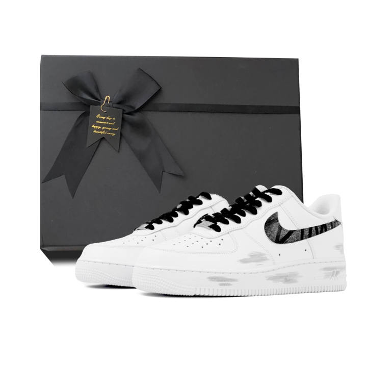 Nike Nike Air Force 1 Skateboard Shoes Unisex Low Top White, Black