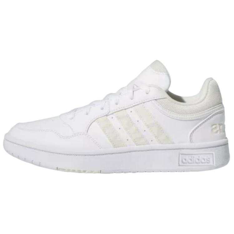 Adidas Adidas Hoops 3.0 Slip Resistant Abrasion Resistant Low top Skateboard Shoes Women's White